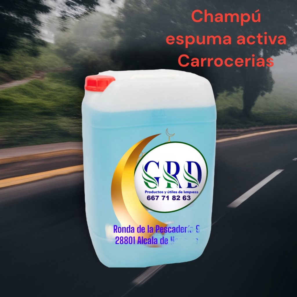 Champú espuma activa para carrocerias